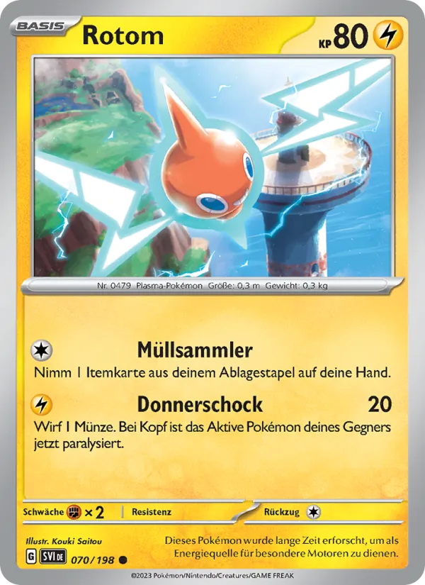 Rotom Karmesin & Purpur 070/198