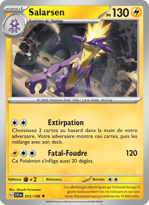 Salarsen Écarlate et Violet 072/198