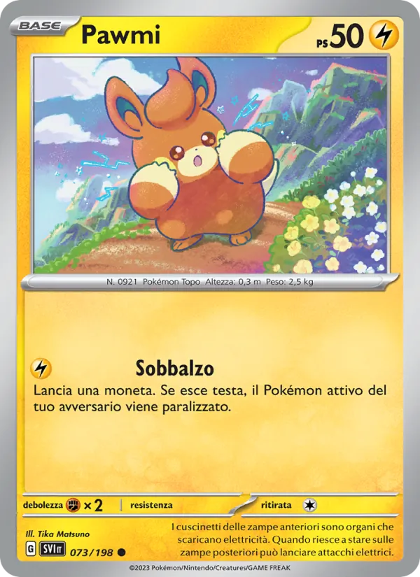 Pawmi Scarlatto e Violetto 073/198
