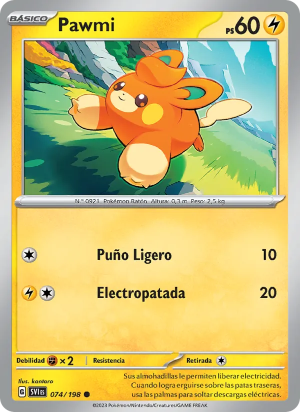 Pawmi Escarlata y Púrpura 074/198