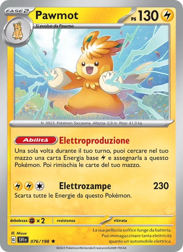 Pawmot Scarlatto e Violetto 076/198