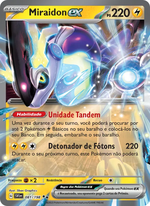 Miraidon ex Escarlate e Violeta 081/198