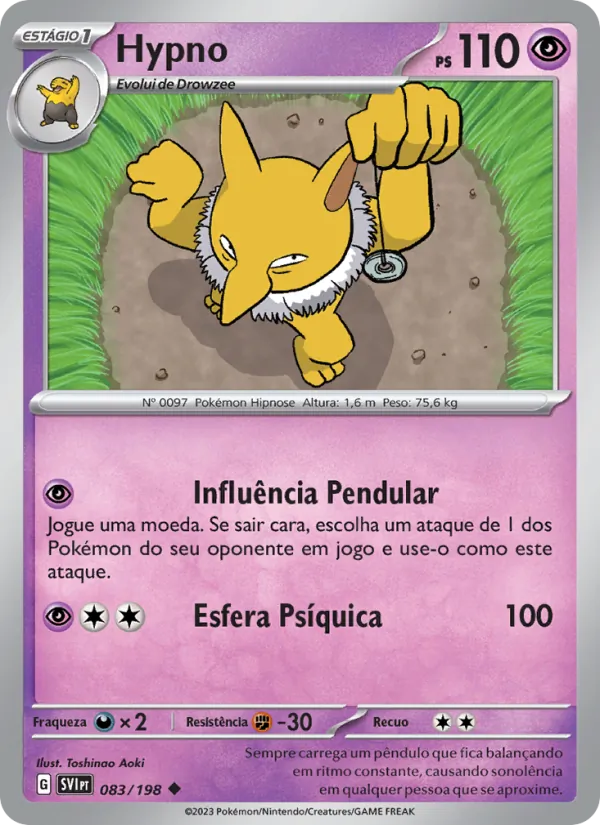 Hypno Escarlate e Violeta 083/198