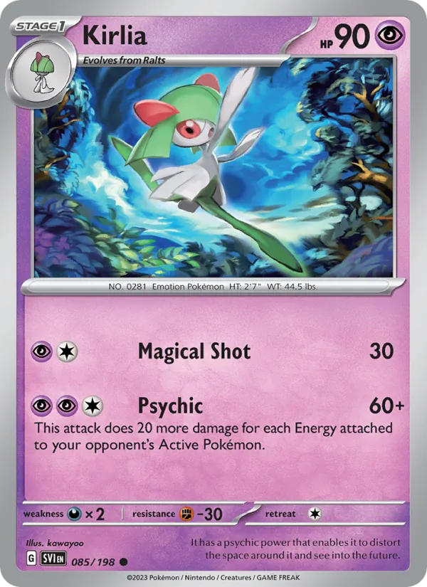 Kirlia Scarlet & Violet 085/198