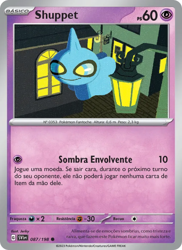 Shuppet Escarlate e Violeta 087/198