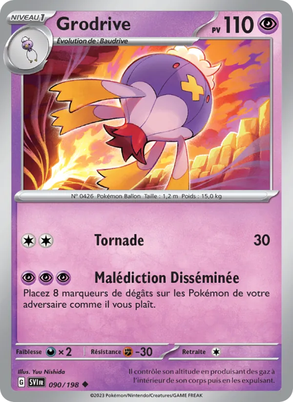 Grodrive Écarlate et Violet 090/198