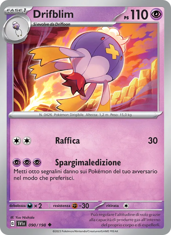 Drifblim Scarlatto e Violetto 090/198
