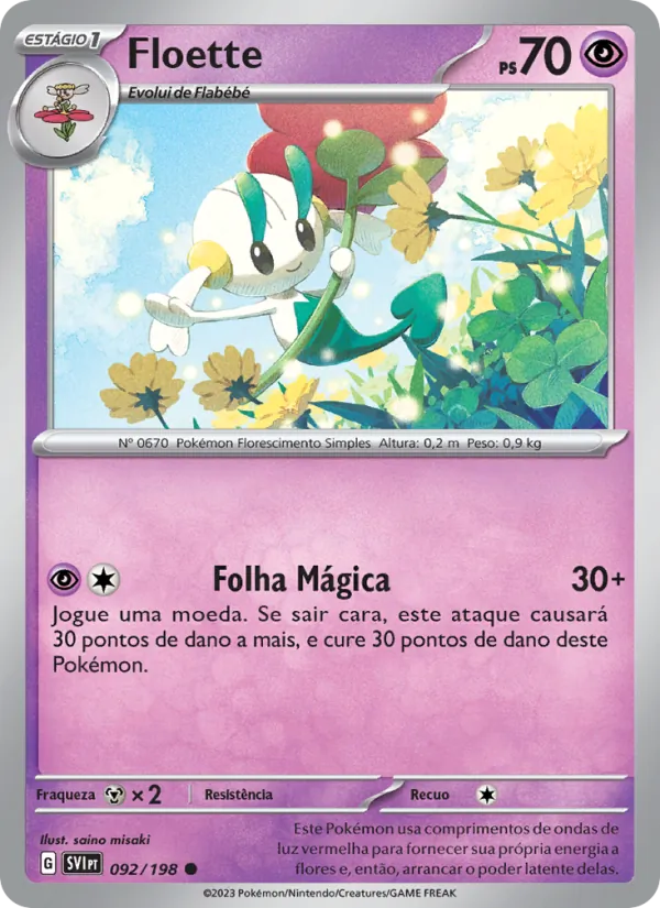 Floette Escarlate e Violeta 092/198