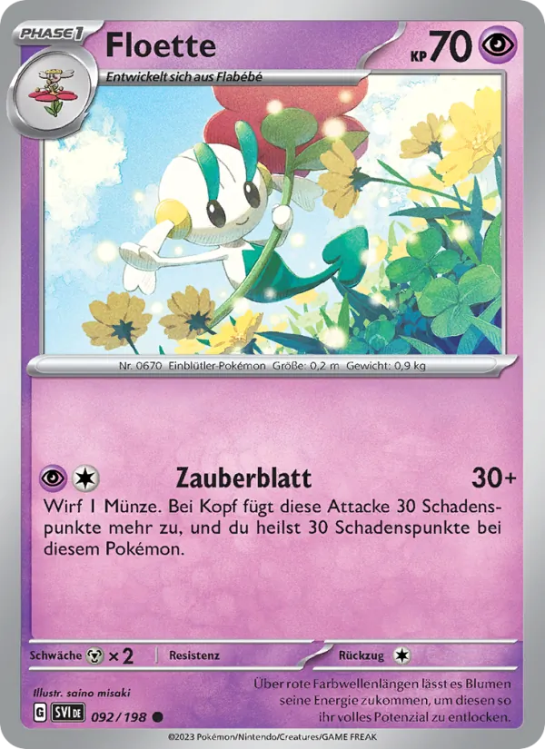 Floette Karmesin & Purpur 092/198