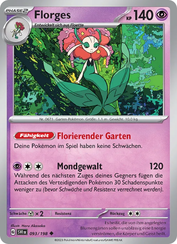 Florges Karmesin & Purpur 093/198