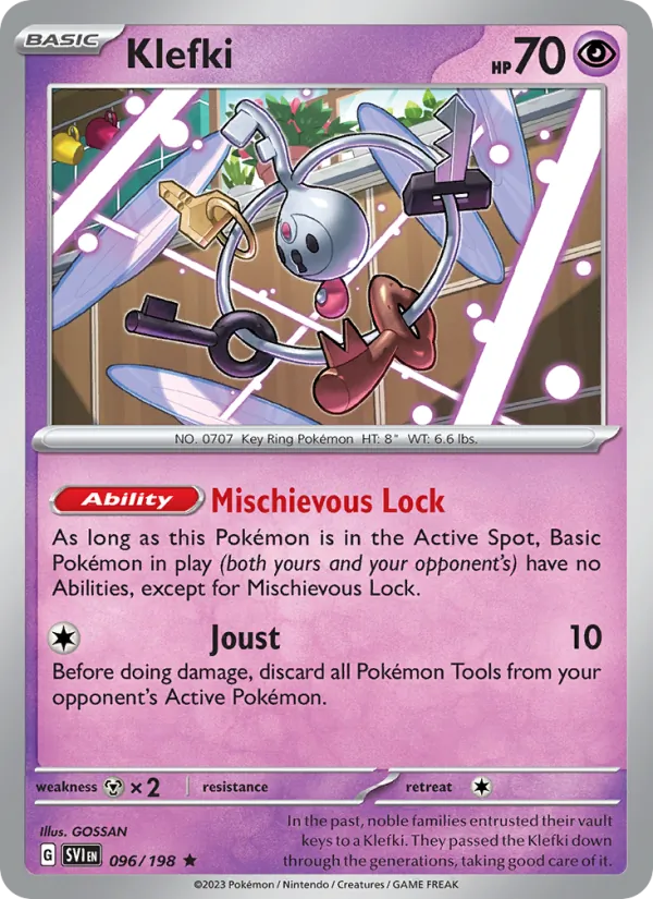 Klefki Scarlet & Violet 096/198