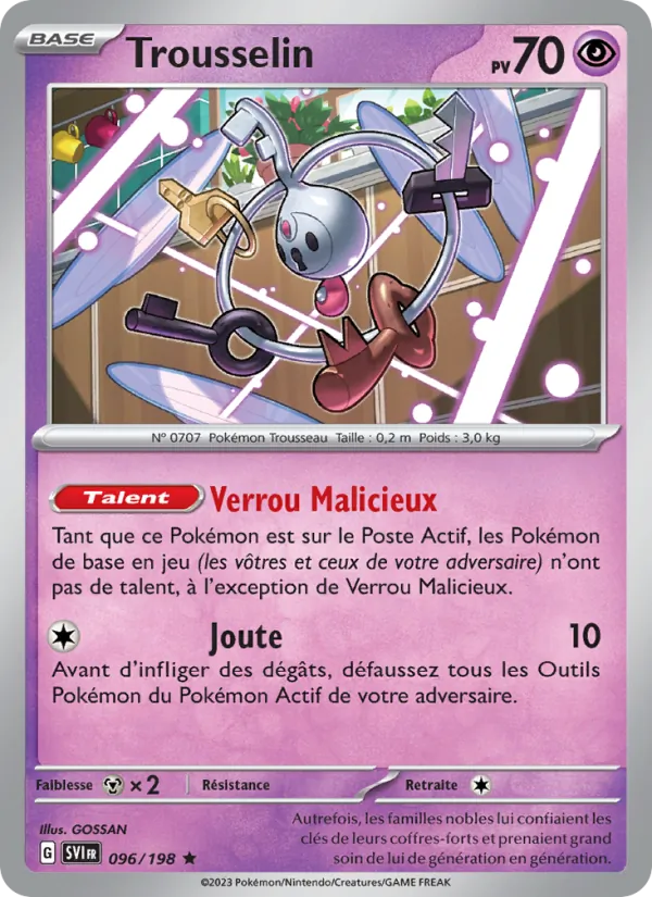 Trousselin Écarlate et Violet 096/198