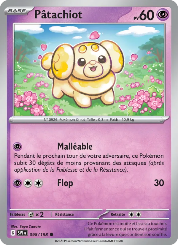 Pâtachiot Écarlate et Violet 098/198