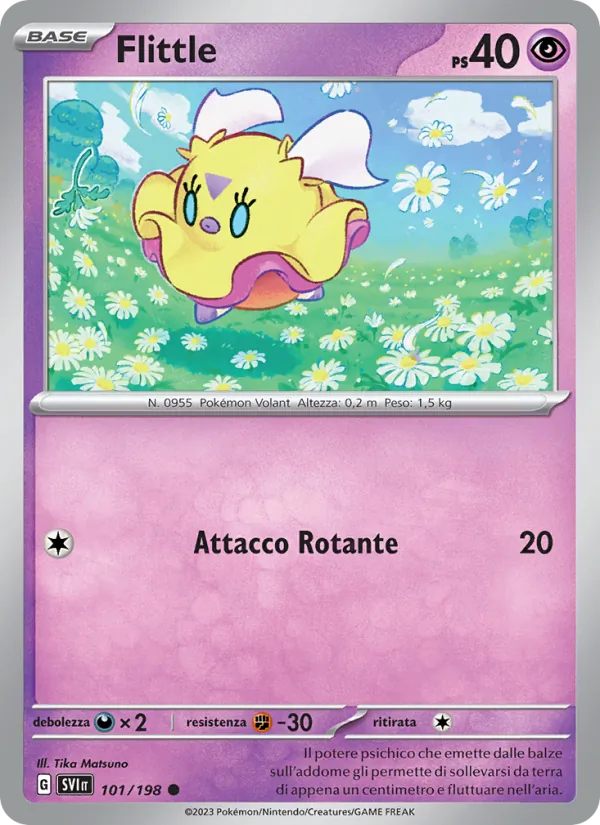 Flittle Scarlatto e Violetto 101/198