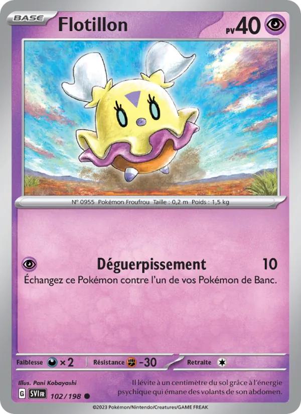 Flotillon Écarlate et Violet 102/198
