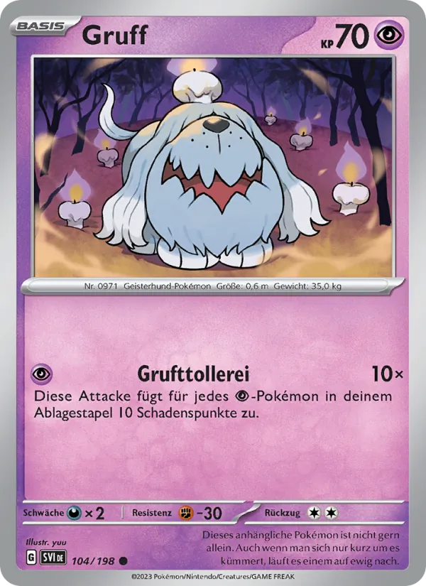 Gruff Karmesin & Purpur 104/198