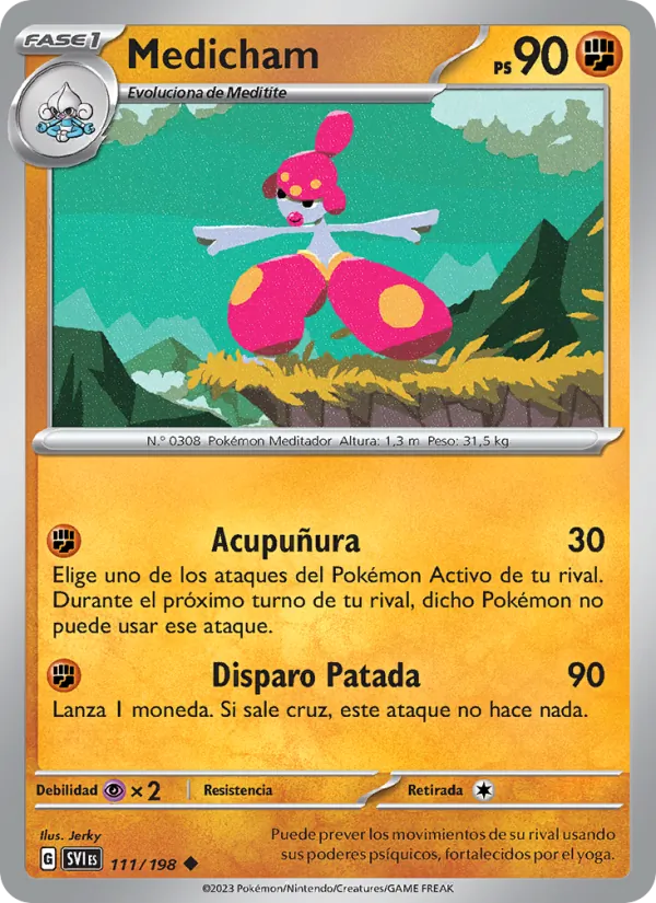 Medicham Escarlata y Púrpura 111/198