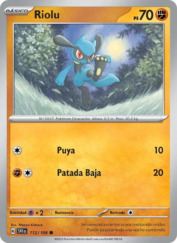 Riolu Escarlata y Púrpura 112/198