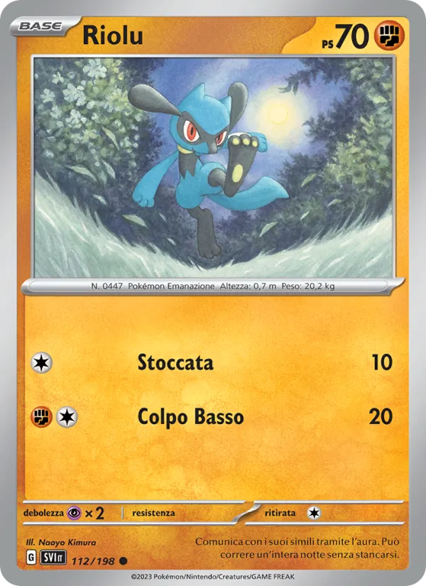 Riolu Scarlatto e Violetto 112/198