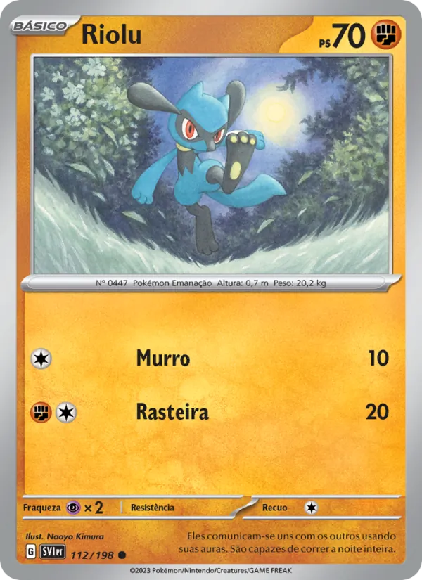 Riolu Escarlate e Violeta 112/198