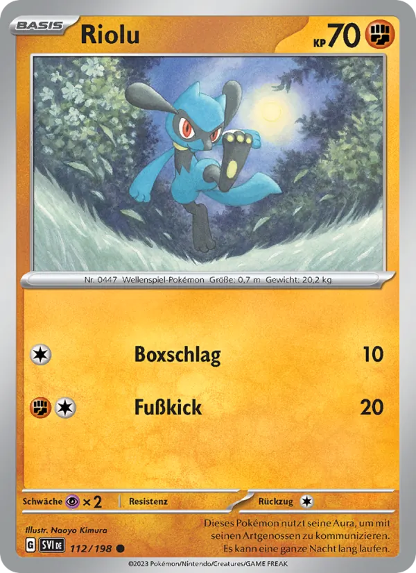 Riolu Karmesin & Purpur 112/198