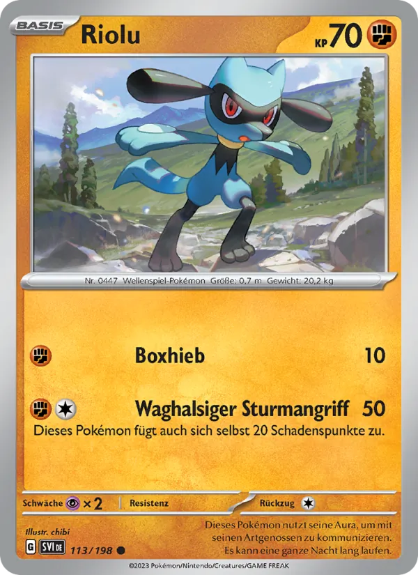 Riolu Karmesin & Purpur 113/198