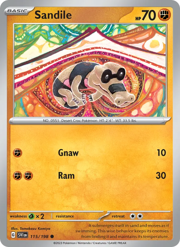 Sandile Scarlet & Violet 115/198