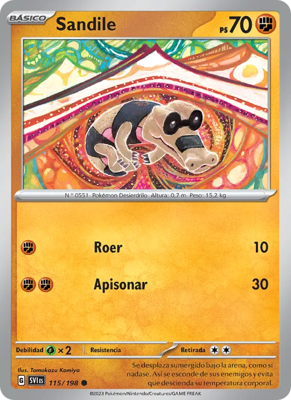 Sandile Escarlata y Púrpura 115/198