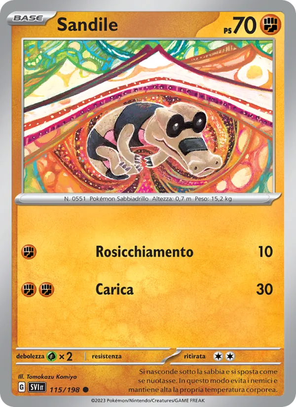 Sandile Scarlatto e Violetto 115/198
