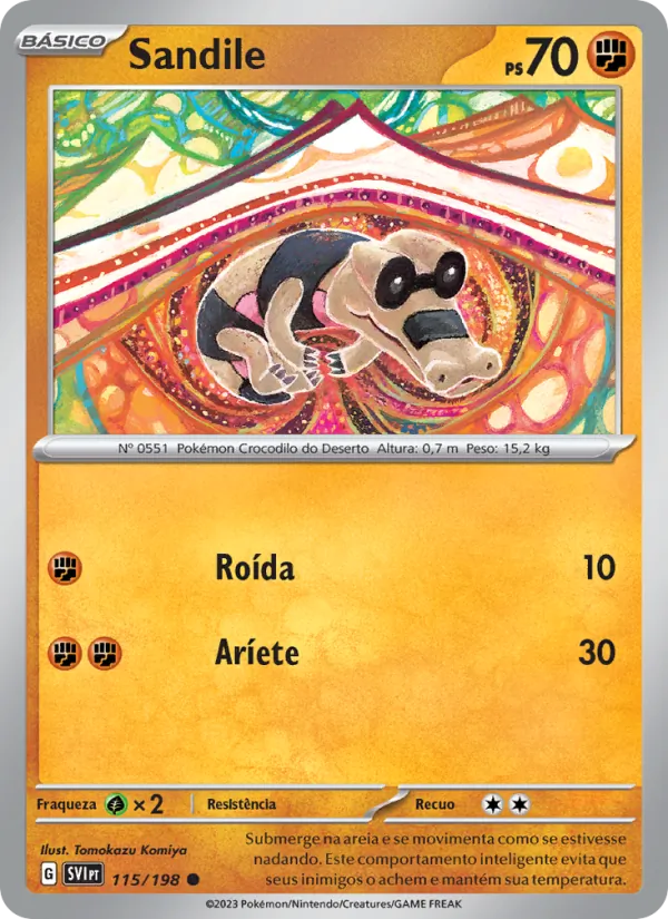 Sandile Escarlate e Violeta 115/198