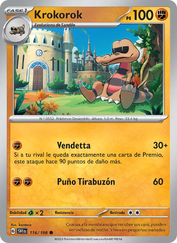 Krokorok Escarlata y Púrpura 116/198