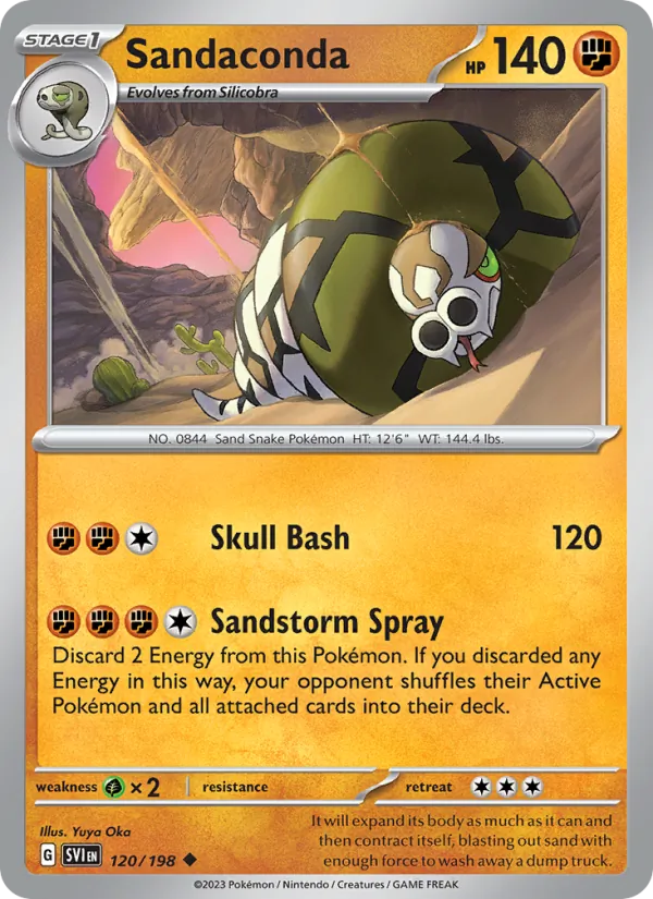 Sandaconda Scarlet & Violet 120/198