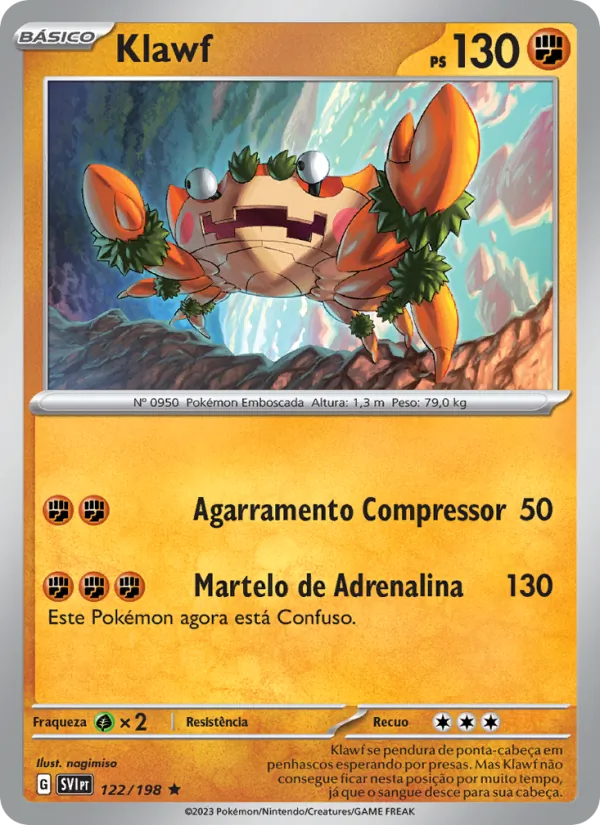 Klawf Escarlate e Violeta 122/198