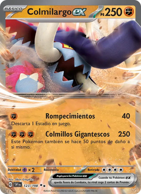 Colmilargo ex Escarlata y Púrpura 123/198