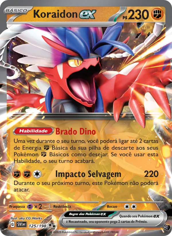 Koraidon ex Escarlate e Violeta 125/198