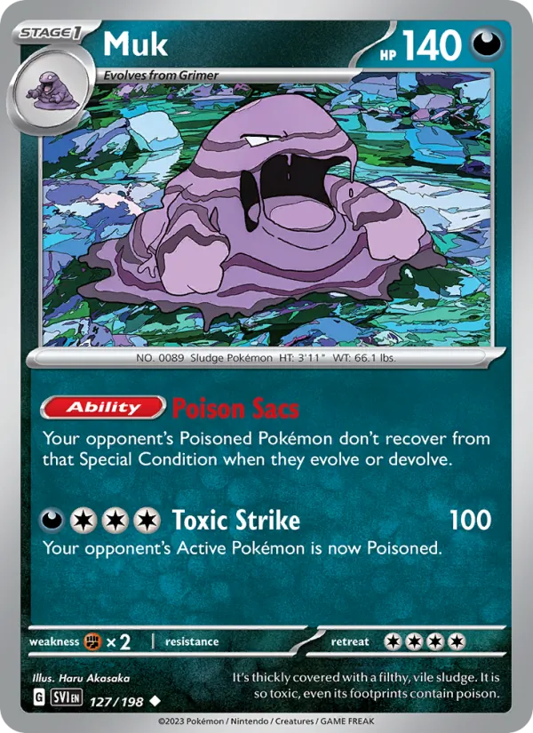 Muk Scarlet & Violet 127/198