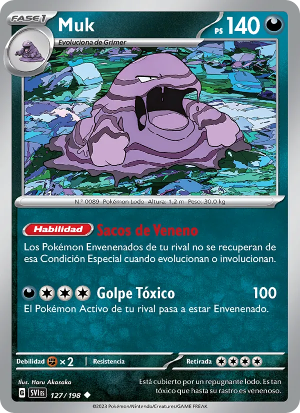 Muk Escarlata y Púrpura 127/198