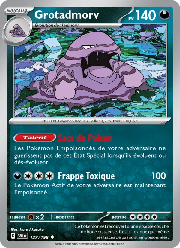 Grotadmorv Écarlate et Violet 127/198