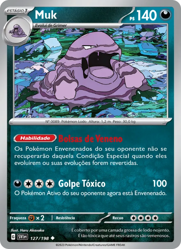 Muk Escarlate e Violeta 127/198