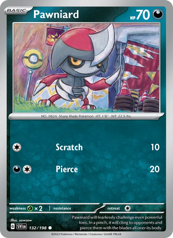 Pawniard Scarlet & Violet 132/198