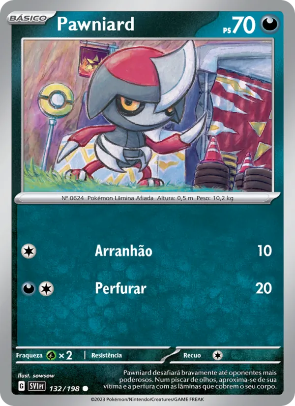 Pawniard Escarlate e Violeta 132/198