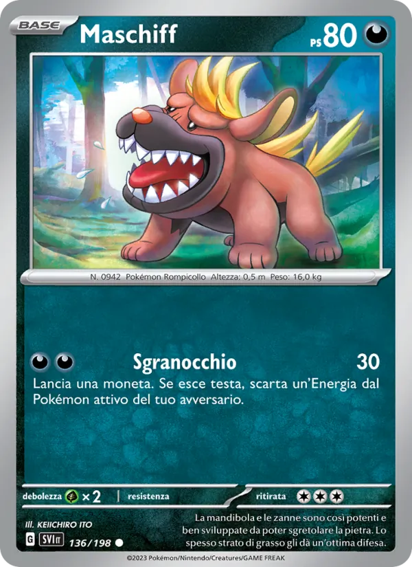 Maschiff Scarlatto e Violetto 136/198