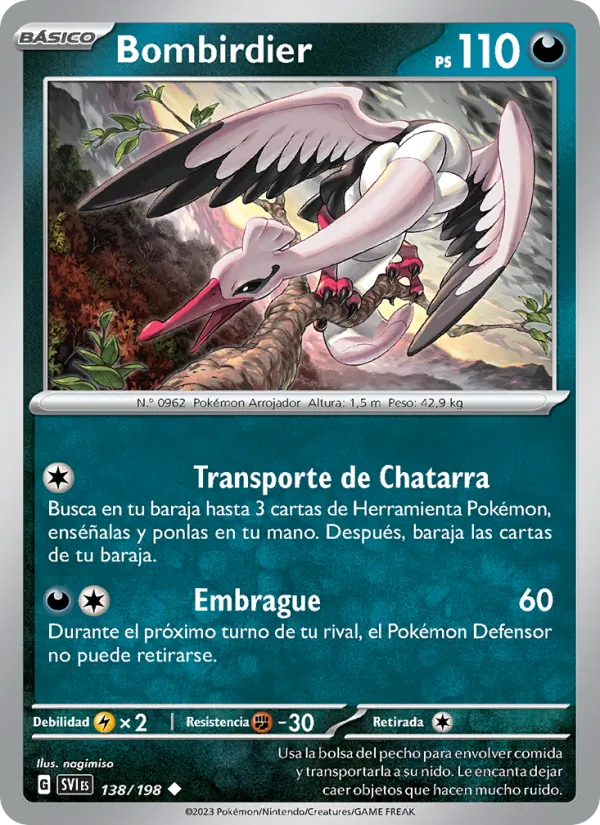 Bombirdier Escarlata y Púrpura 138/198
