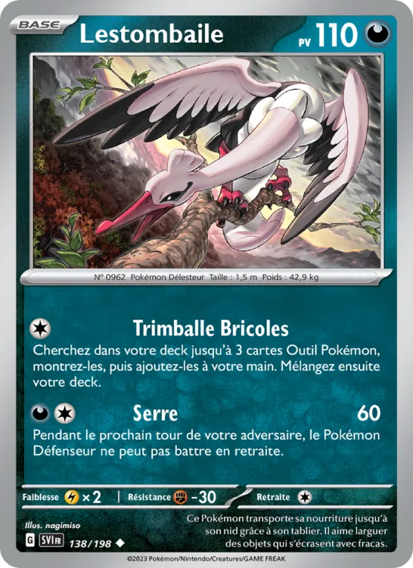 Lestombaile Écarlate et Violet 138/198