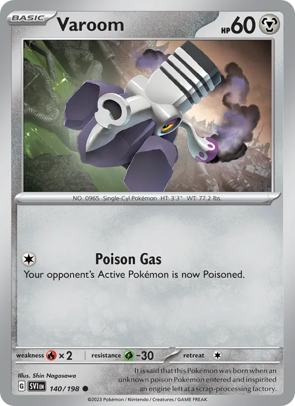 Varoom Scarlet & Violet 140/198