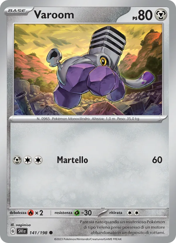 Varoom Scarlatto e Violetto 141/198
