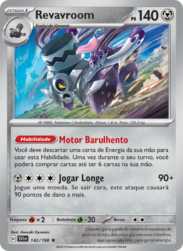 Revavroom Escarlate e Violeta 142/198