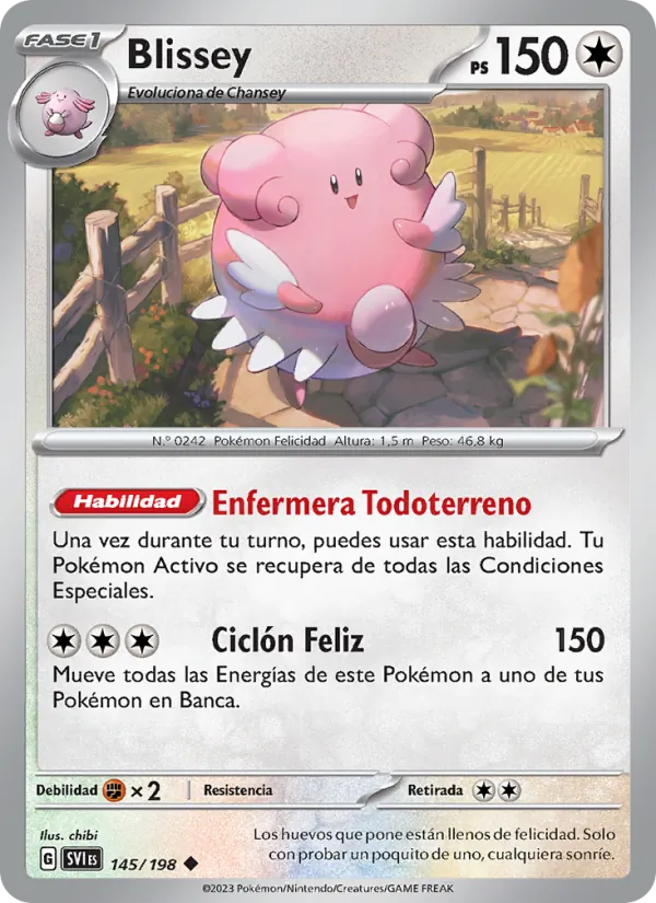 Blissey Escarlata y Púrpura 145/198