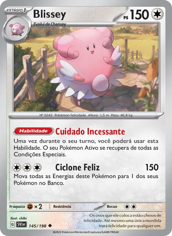 Blissey Escarlate e Violeta 145/198