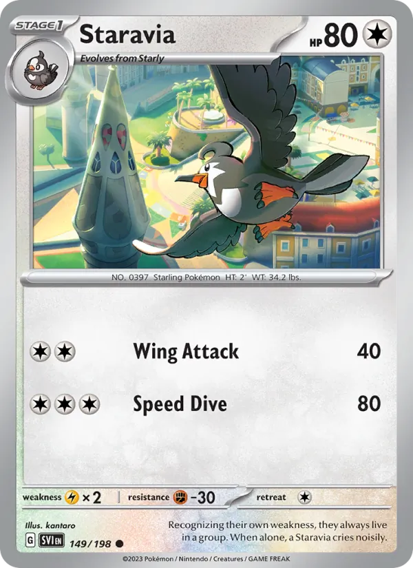 Staravia Scarlet & Violet 149/198